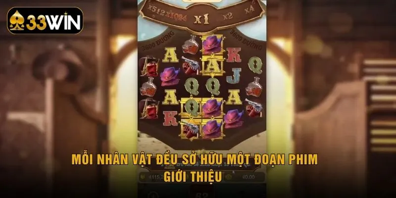 Mỗi nhân vật đều sở hữu một đoạn phim giới thiệu 